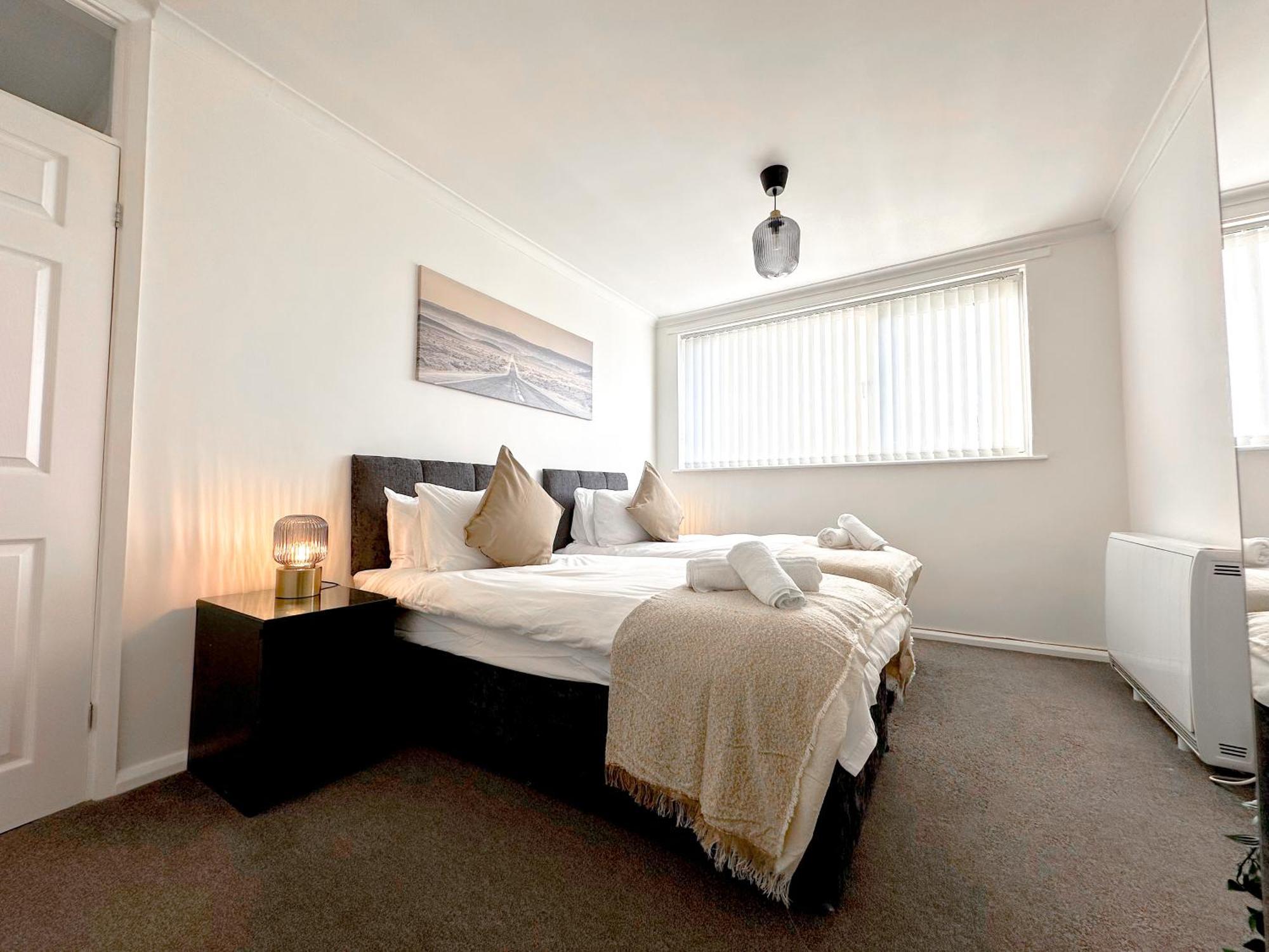 Contemporary And Cosy Birmingham Apartment- Free Parking & Wi-Fi ภายนอก รูปภาพ