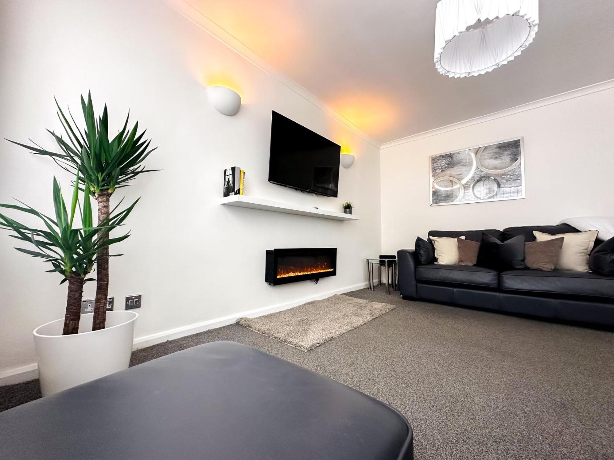 Contemporary And Cosy Birmingham Apartment- Free Parking & Wi-Fi ภายนอก รูปภาพ