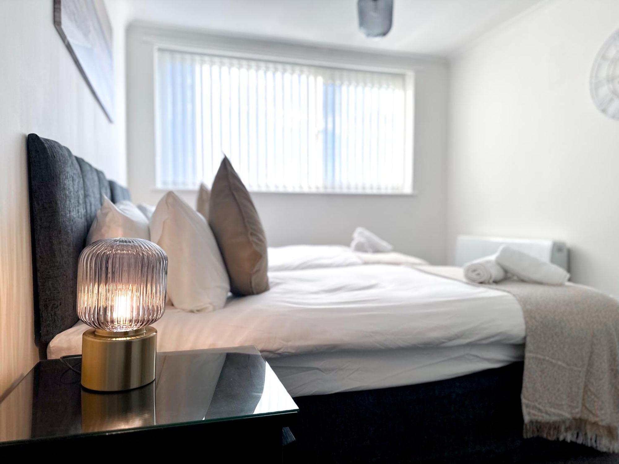Contemporary And Cosy Birmingham Apartment- Free Parking & Wi-Fi ภายนอก รูปภาพ