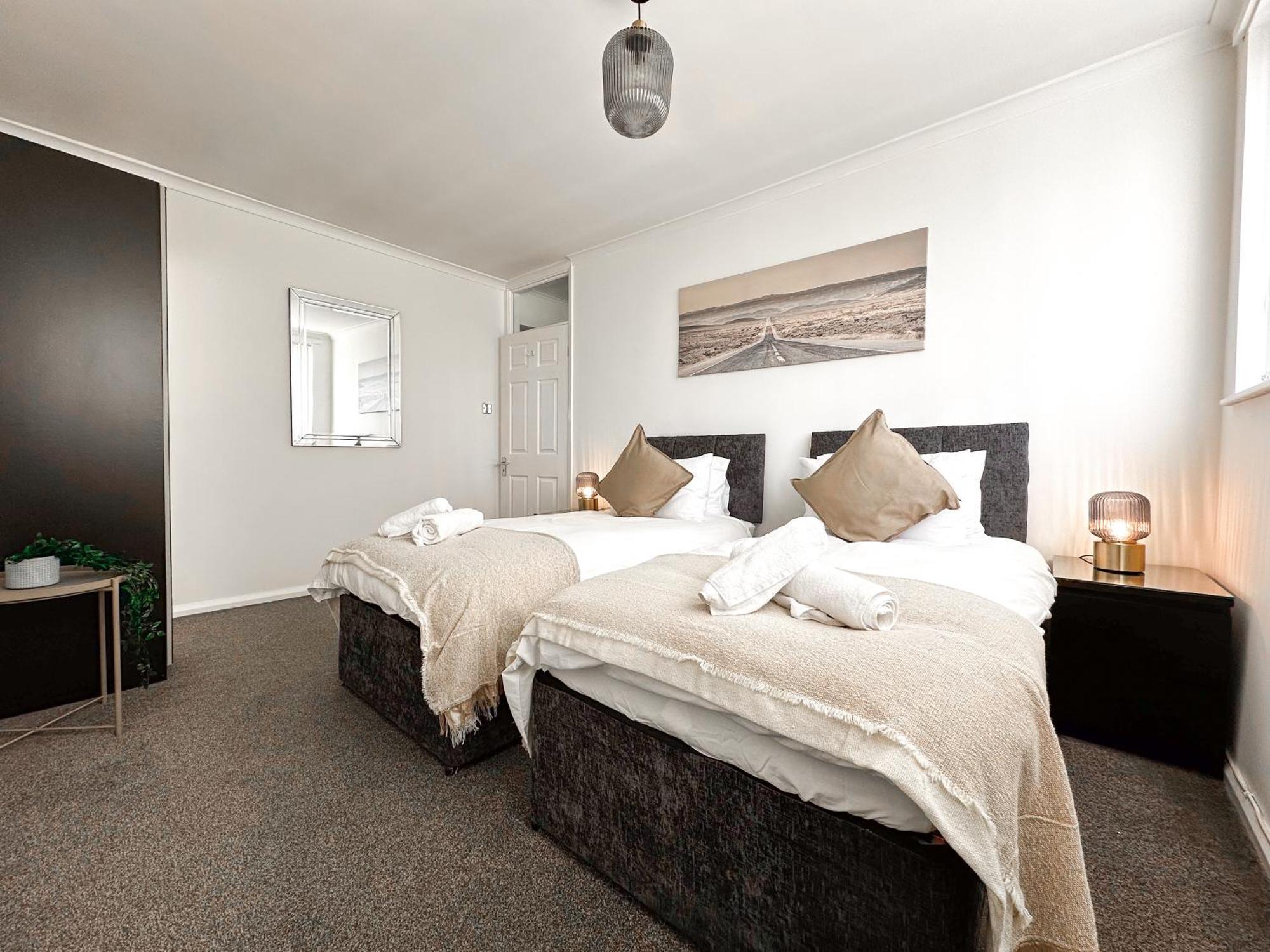 Contemporary And Cosy Birmingham Apartment- Free Parking & Wi-Fi ภายนอก รูปภาพ