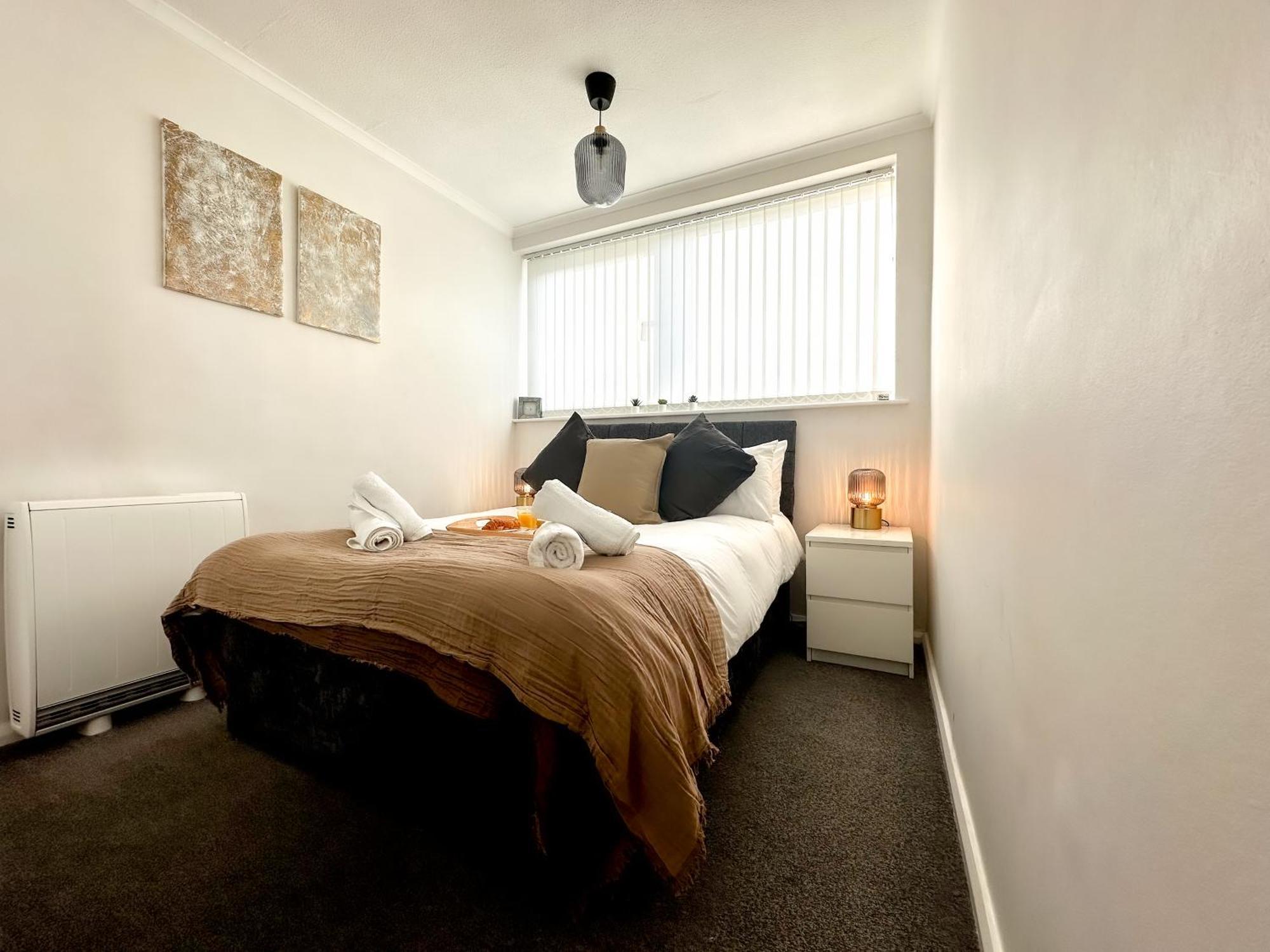 Contemporary And Cosy Birmingham Apartment- Free Parking & Wi-Fi ภายนอก รูปภาพ